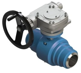 K89 - Celosvařovaný kulový kohout trunnion s plovoucími sedly