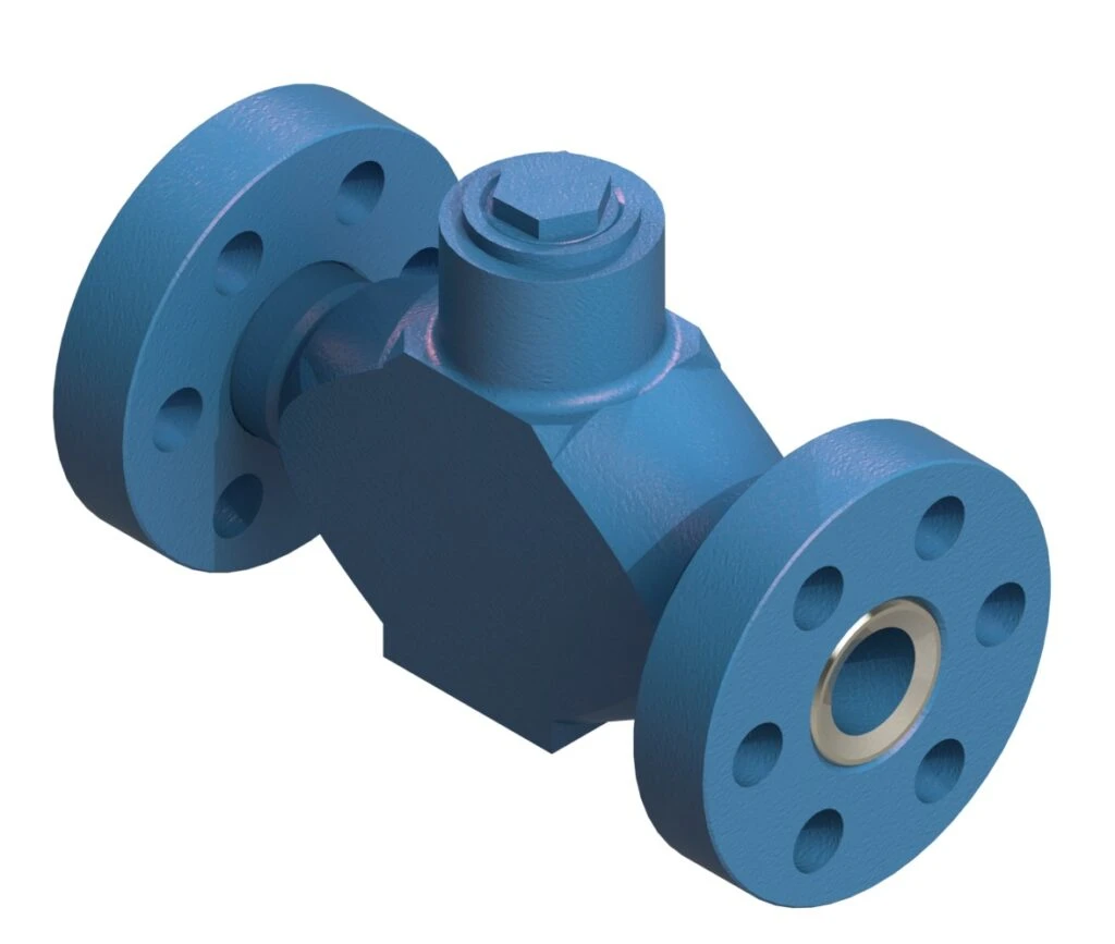 C09 3 - Zpětný ventil do vodorovného potrubí dle ASME