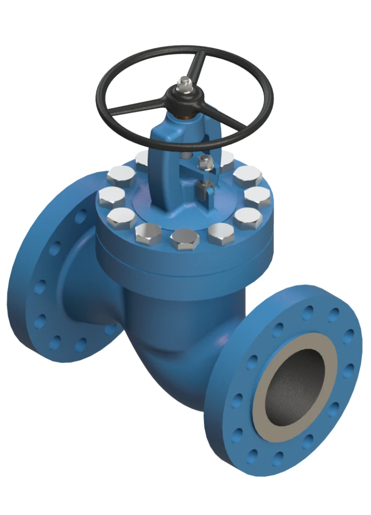 C09 1 - Přímý uzavírací ventil dle ASME