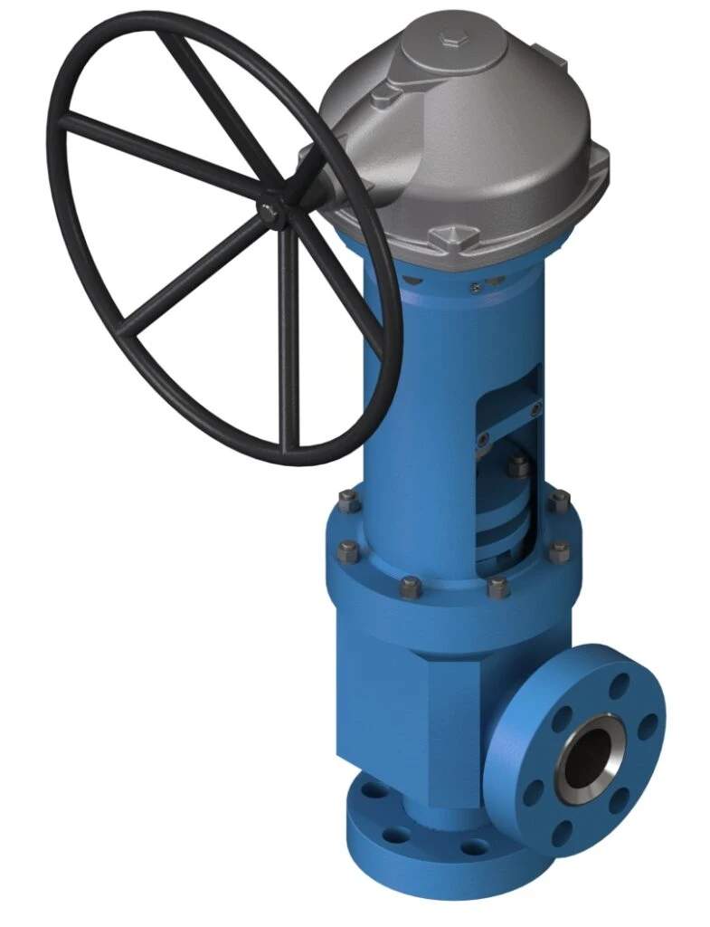 GLB - Uzavírací ventil rohový vysokotlaký