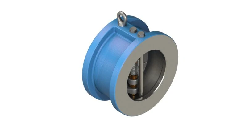 ZK-D - Zpětná klapka mezipřírubová s dvojitým talířem